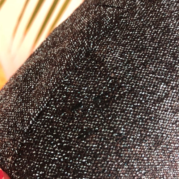 Vintage 1950s blue lamé shimmer party dress - Picture 6 of 9